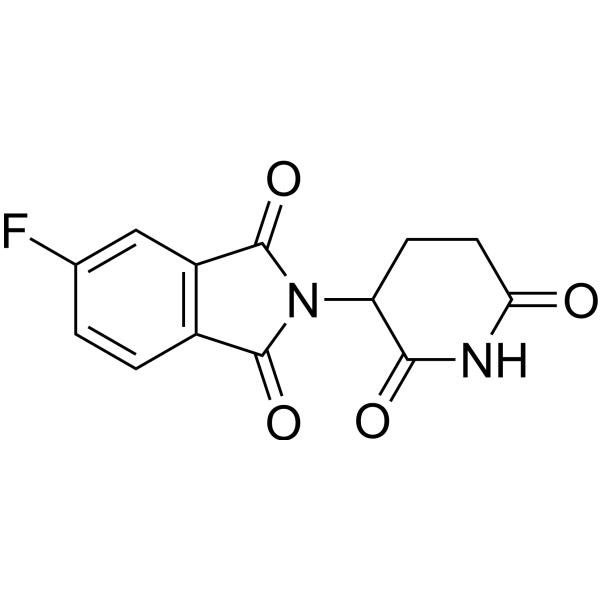 Thalidomide 5-fluoride Chemical Structure