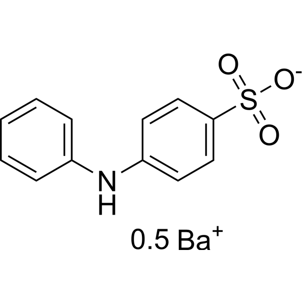 Barium diphenylamine-4-sulfonate Chemical Structure