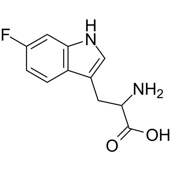 6-Fluorotryptophan Chemical Structure