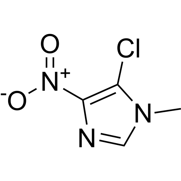 5-Chloro-1-methyl-4-nitroimidazole Chemical Structure
