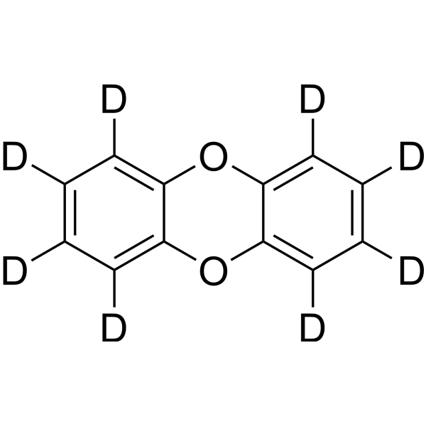 Dibenzo[b,e][1,4]dioxin-d<sub>8</sub> Chemical Structure