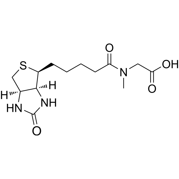 Biotin-sar-oh Chemical Structure