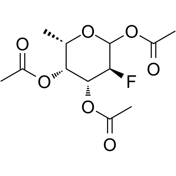 2F-Peracetyl-Fucose Chemical Structure