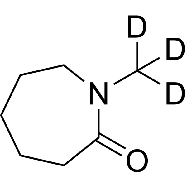1-Methylazepan-2-one-d<sub>3</sub> Chemical Structure