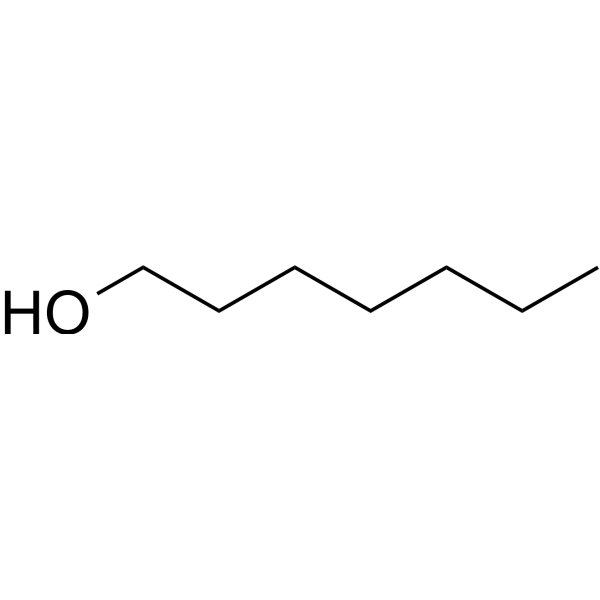 1-Heptanol Chemical Structure