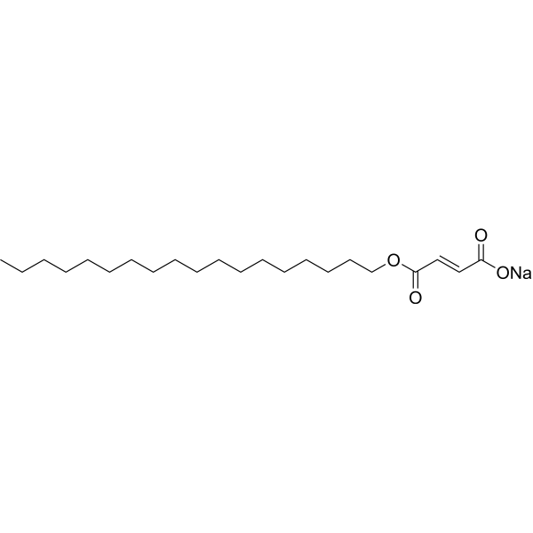 Sodium stearyl fumarate Chemical Structure