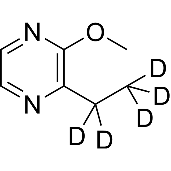 <em>2</em>-Ethyl-3-methoxypyrazine-d<em>5</em>