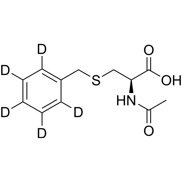 <em>N</em>-Acetyl-S-benzyl-<em>L</em>-cysteine-d5