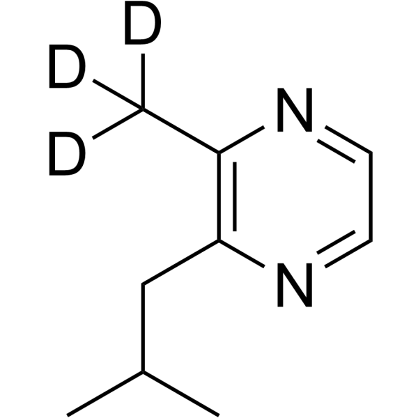 <em>2</em>-Isobutyl-3-methylpyrazine-d3