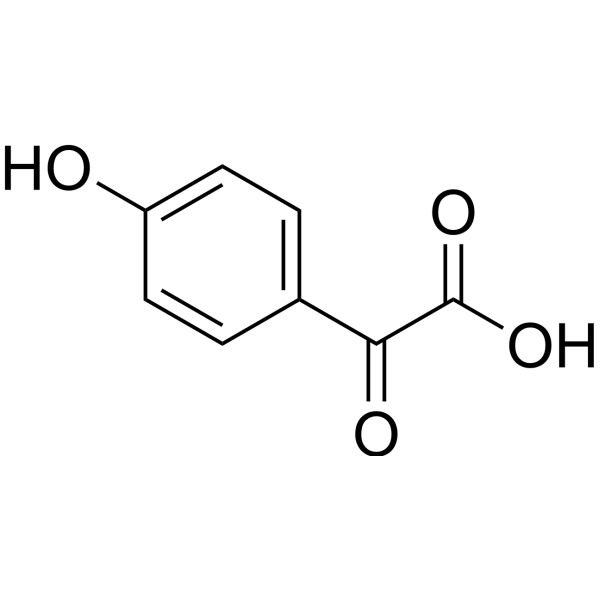 4-Hydroxyphenylglyoxylate Chemical Structure