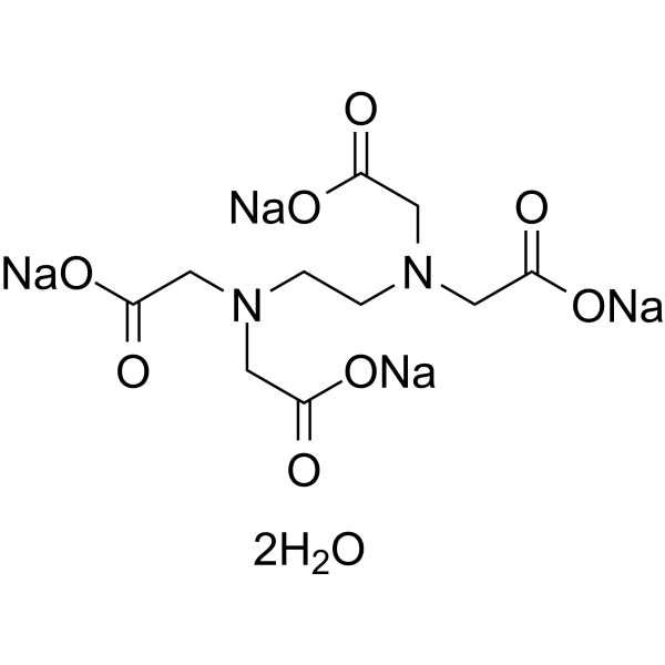 Ethylenediaminetetraacetic acid sodium hydrate Chemical Structure