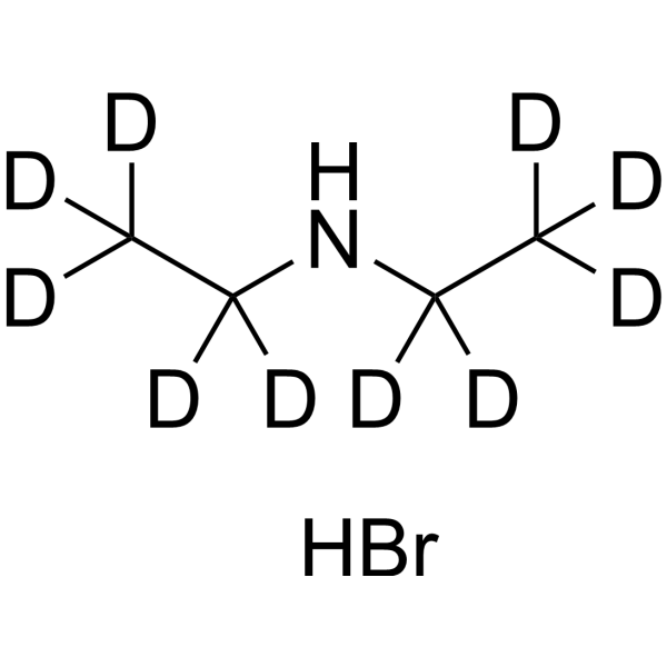 Diethylamine-d<sub>10</sub> hydrobromide Chemical Structure