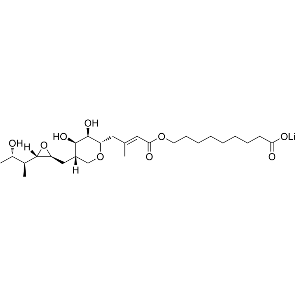 Mupirocin lithium Chemical Structure