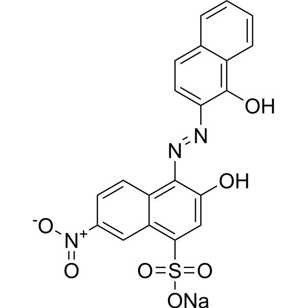Eriochrome black T, Indicator Chemical Structure