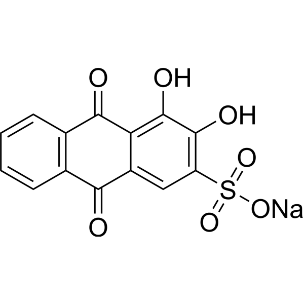 Alizarin red S indicator (C.I. 58005) Chemical Structure