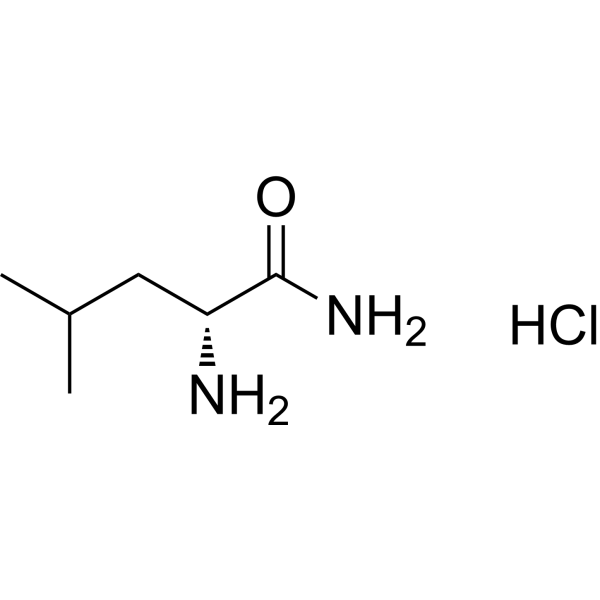 (R)-2-Amino-4-methylpentanamide hydrochloride Chemical Structure