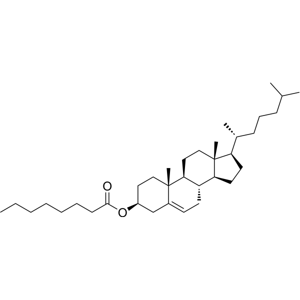 Cholesterol n-Octanoate Chemical Structure