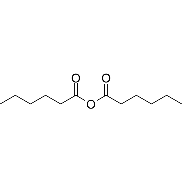 Hexanoic anhydride Chemical Structure
