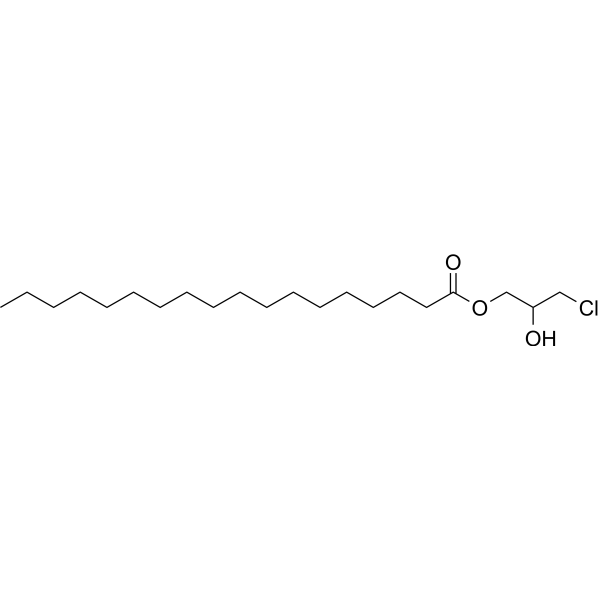 rac-1-Stearoyl-3-chloropropanediol Chemical Structure