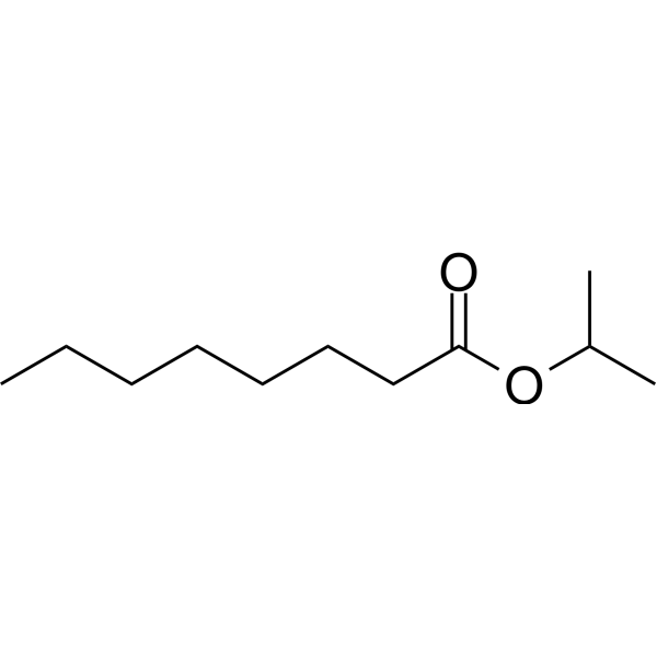 Isopropyl octanoate Chemical Structure