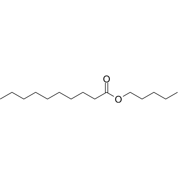 Amyl decanoate Chemical Structure