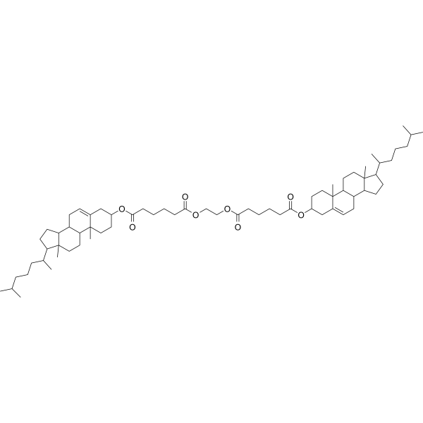 Cholesterol-PEG 600 Chemical Structure