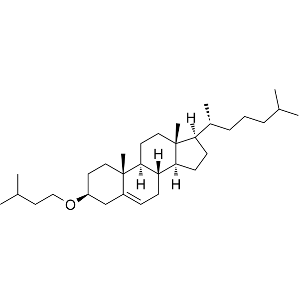 Cholesteryl isoamyl ether Chemical Structure