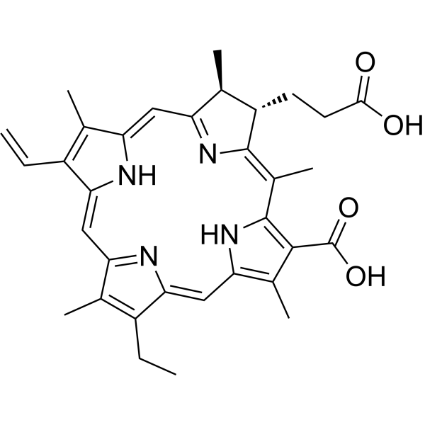 Chlorin e4 Chemical Structure