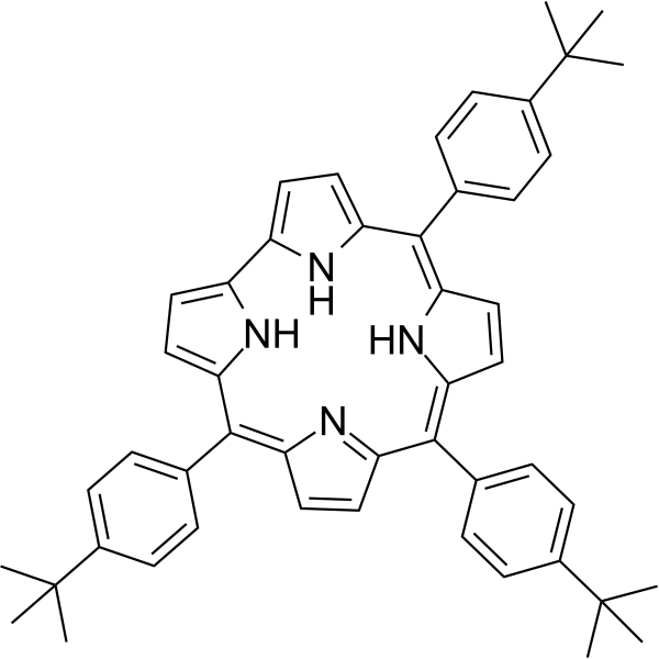 5,10,15-Tris(4-tert-butylphenyl) corrole Chemical Structure