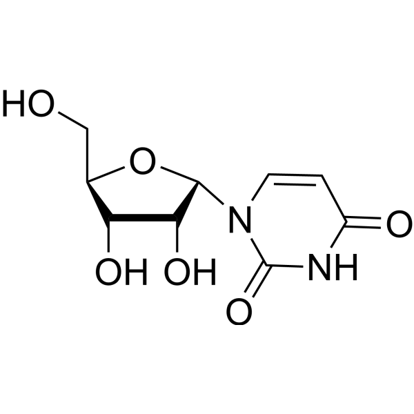 1-(a-D-ribofuranosyl)uracil Chemical Structure