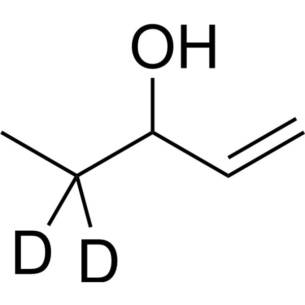 Pent-1-en-3-ol-d<sub>2</sub> Chemical Structure
