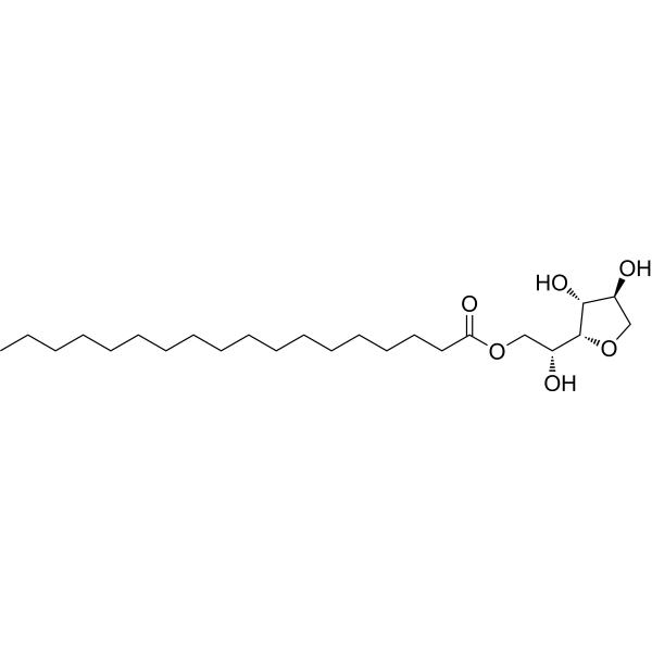 Sorbitan monooctadecanoate Chemical Structure