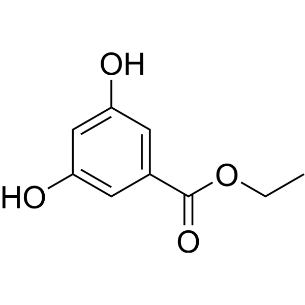 Ethyl 3,5-dihydroxybenzoate Chemical Structure