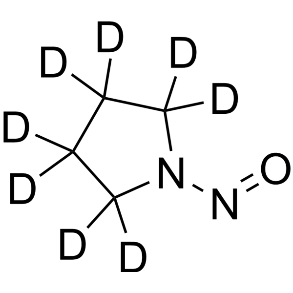 <em>1</em>-Nitrosopyrrolidine-d8