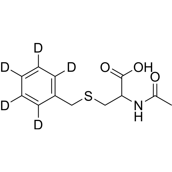 N-Acetyl-S-<em>benzyl</em>-2,3,4,5,6-d5-DL-cysteine