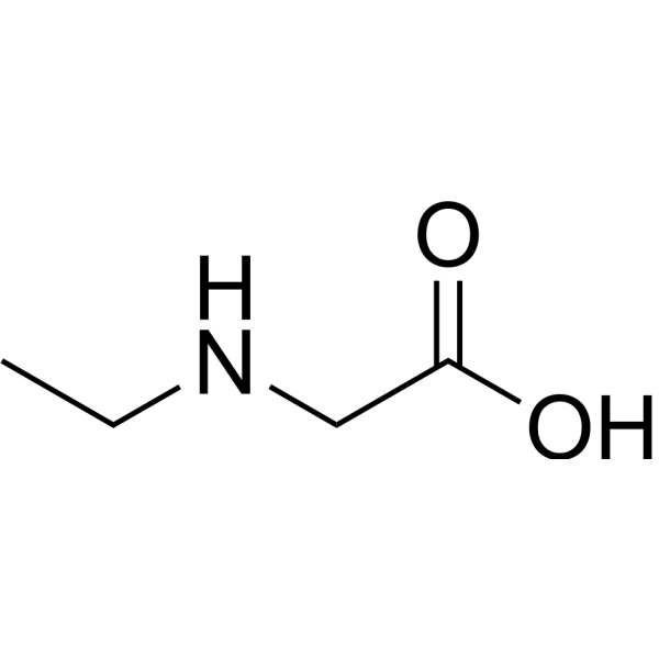 N-Ethylglycine Chemical Structure