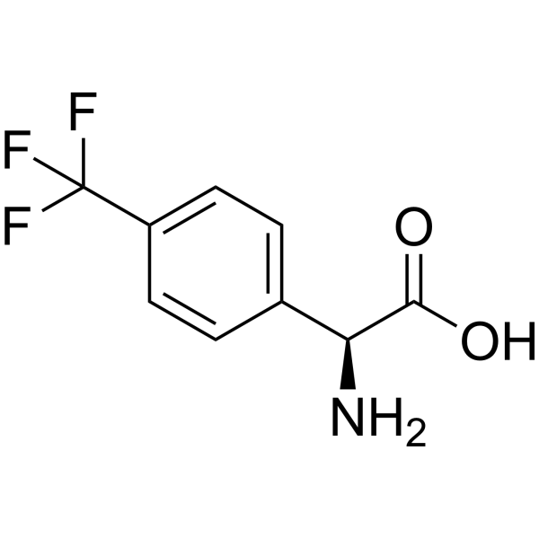 4-(Trifluoromethyl)-L-phenylglycine Chemical Structure