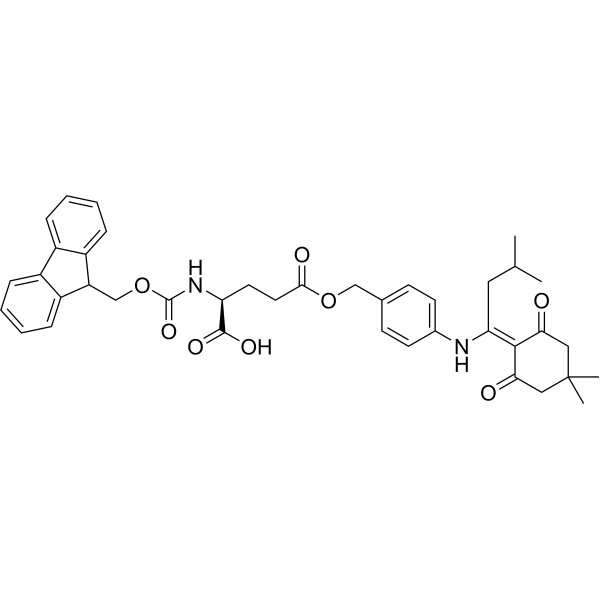Fmoc-Glu(ODmab)-OH Chemical Structure