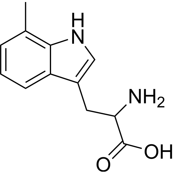 7-Methyl-DL-tryptophan Chemical Structure
