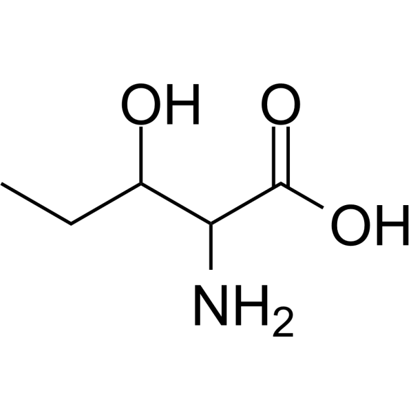 DL-3-Hydroxynorvaline Chemical Structure