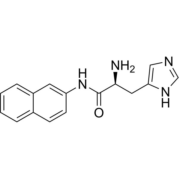 L-Histidine β-naphthylamide Chemical Structure