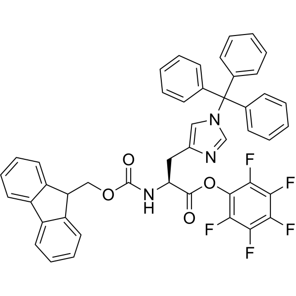 Nα-Fmoc-N(im)-trityl-<em>L-histidine</em> pentafluorophenyl ester
