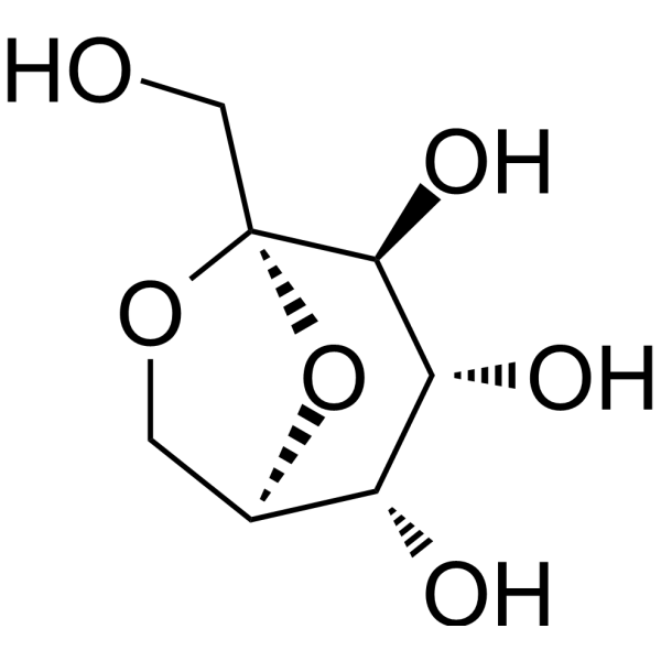 Sedoheptulose anhydride Chemical Structure
