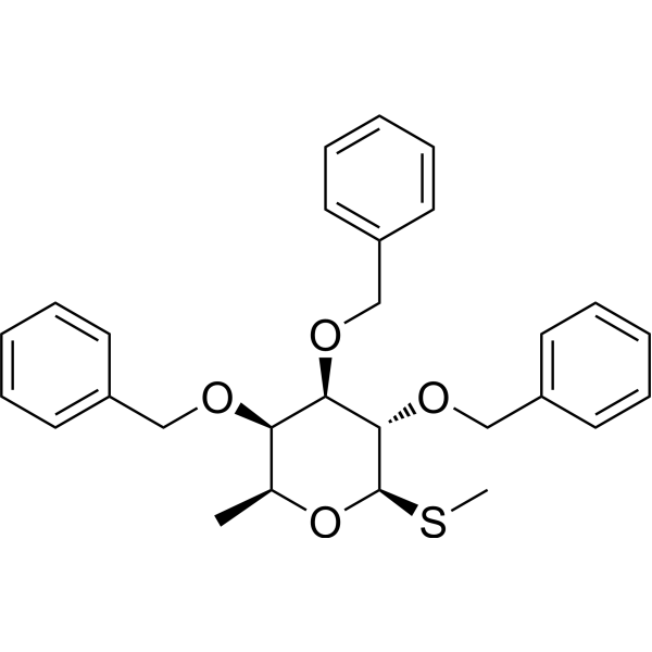 Methyl 2,3,4-tri-<em>O</em>-benzyl-1-thio-β-<em>L</em>-fucopyranoside