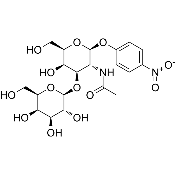 Galβ(1-3)GalNAc-β-pNP Chemical Structure