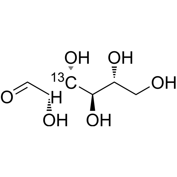 D-Altrose-2-<sup>13</sup>C Chemical Structure