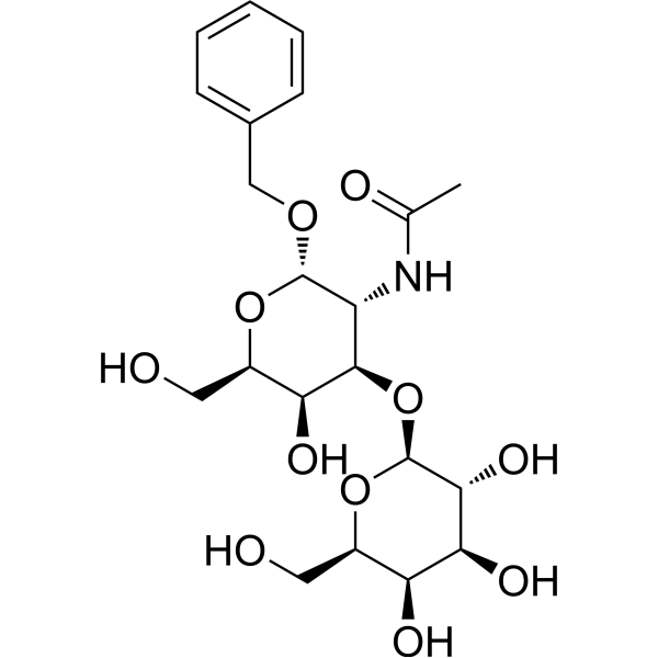Gal-β1,3-GalNAc-α1-OBn Chemical Structure