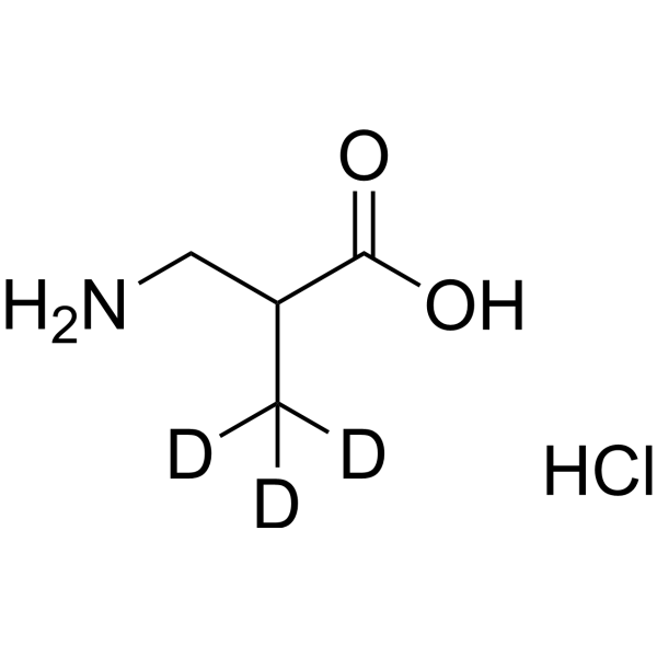 (Rac)-<em>3</em>-Aminoisobutyric acid-d<em>3</em> hydrochloride