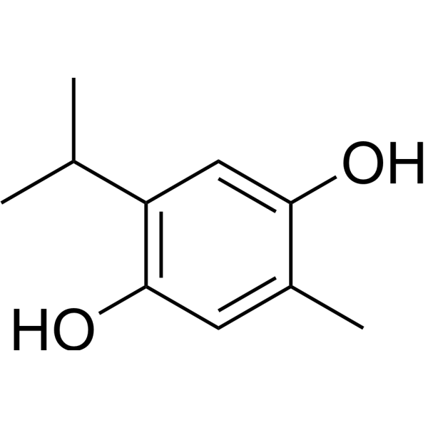 Thymohydroquinone Chemical Structure