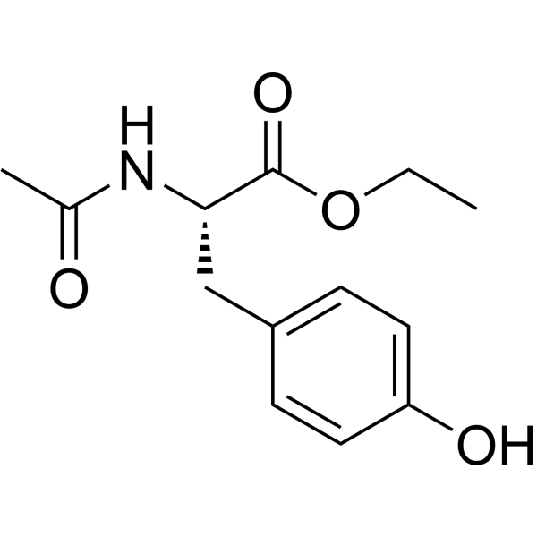 <em>N</em>-Acetyl-<em>L-tyrosine</em> ethyl ester
